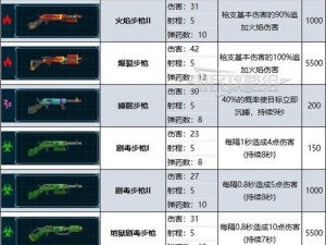 双生视界超绝稀有武器大全：全面解析四星武器图鉴