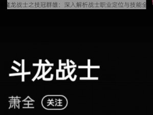 《魔龙战士之技冠群雄：深入解析战士职业定位与技能全解》