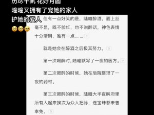 大团圆结陆文婷小说：妇产科医生的成长与爱情