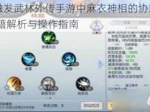 如何触发武林外传手游中麻衣神相的协助作用——秘籍解析与操作指南