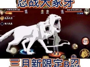 犬冢牙忍界大战技能介绍：终极技能详解