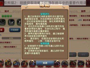 太极熊猫2：翅膀获取攻略及翅膀在战斗中的重要作用详解