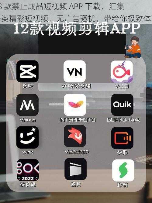 18 款禁止成品短视频 APP 下载，汇集各类精彩短视频，无广告骚扰，带给你极致体验