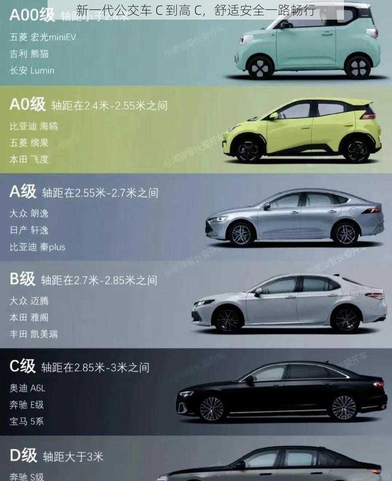 新一代公交车 C 到高 C，舒适安全一路畅行