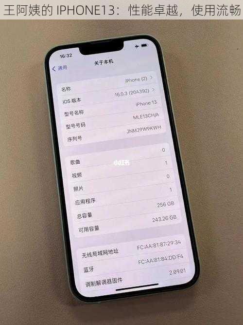 王阿姨的 IPHONE13：性能卓越，使用流畅