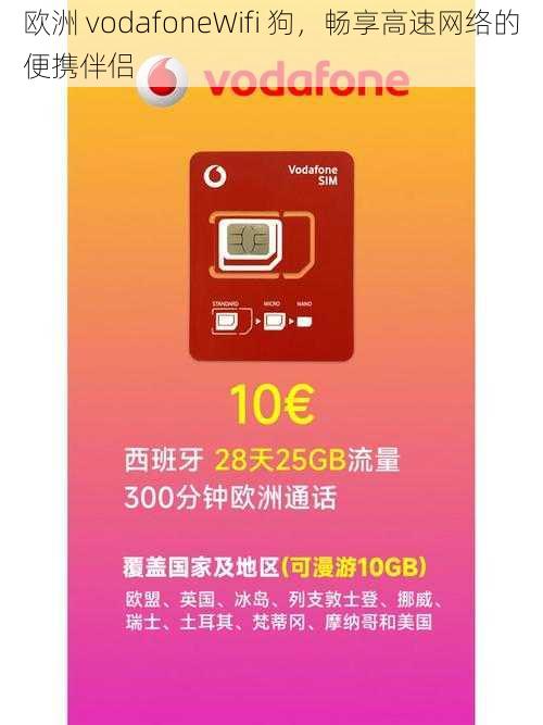 欧洲 vodafoneWifi 狗，畅享高速网络的便携伴侣