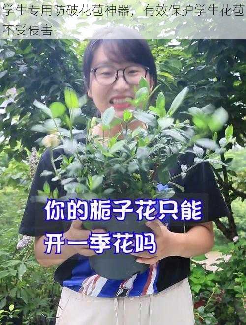 学生专用防破花苞神器，有效保护学生花苞不受侵害