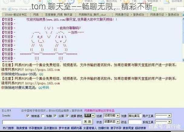 tom 聊天室——畅聊无限，精彩不断