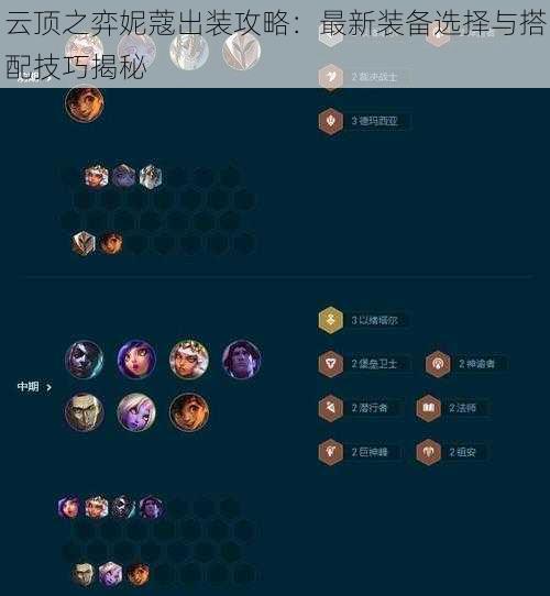 云顶之弈妮蔻出装攻略：最新装备选择与搭配技巧揭秘