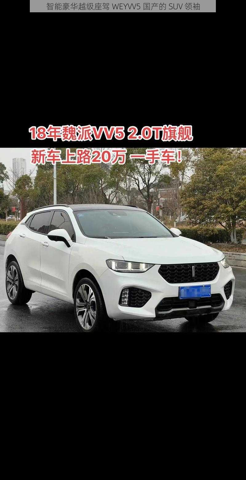 智能豪华越级座驾 WEYVV5 国产的 SUV 领袖