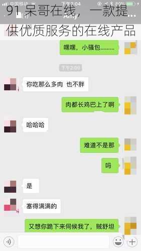 91 呆哥在线，一款提供优质服务的在线产品