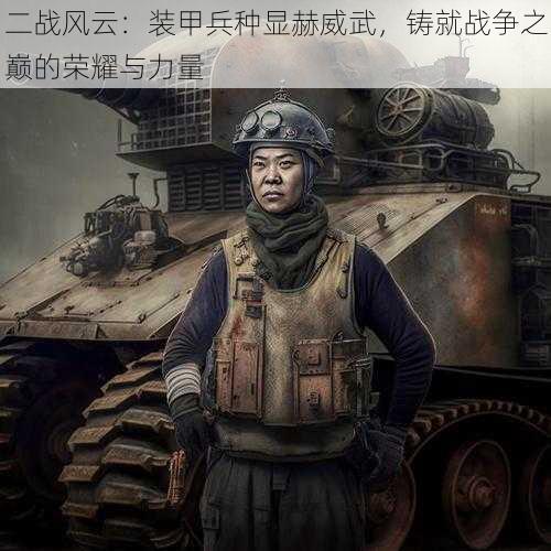 二战风云：装甲兵种显赫威武，铸就战争之巅的荣耀与力量