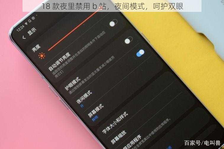 18 款夜里禁用 b 站，夜间模式，呵护双眼