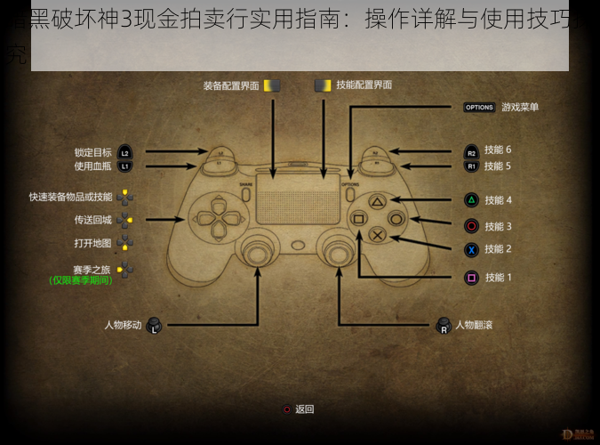 暗黑破坏神3现金拍卖行实用指南：操作详解与使用技巧探究