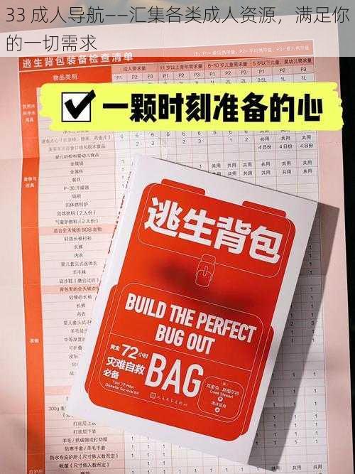 33 成人导航——汇集各类成人资源，满足你的一切需求