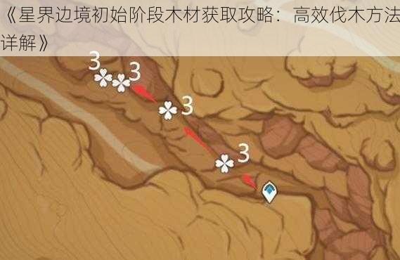 《星界边境初始阶段木材获取攻略：高效伐木方法详解》