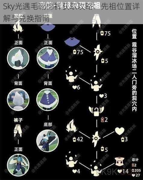 Sky光遇毛靴棉裤获取攻略：先祖位置详解与兑换指南