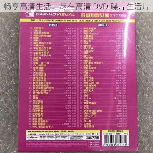 畅享高清生活，尽在高清 DVD 碟片生活片