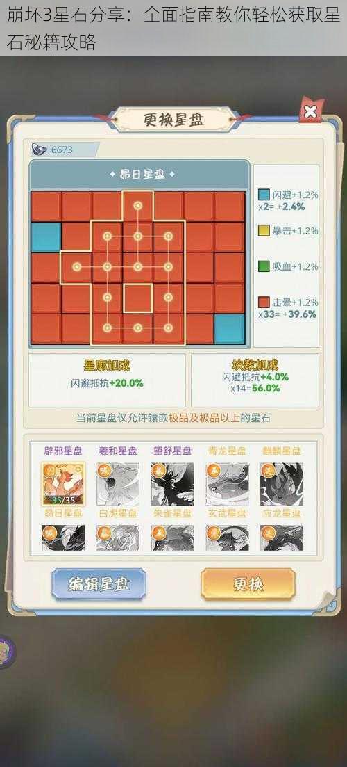 崩坏3星石分享：全面指南教你轻松获取星石秘籍攻略