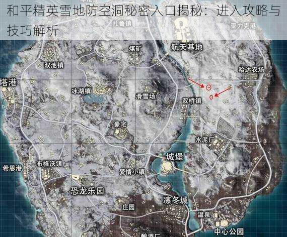 和平精英雪地防空洞秘密入口揭秘：进入攻略与技巧解析