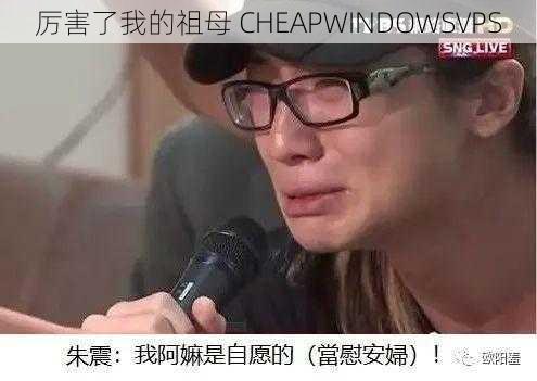 厉害了我的祖母 CHEAPWINDOWSVPS